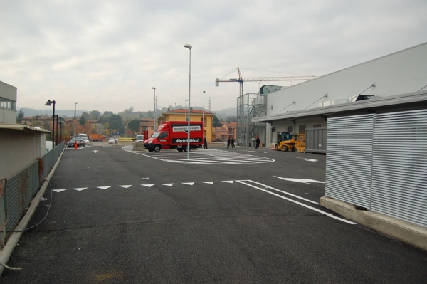 Costruzione viabilità e parcheggi esterni Centro commerciale CooFI Figline Incisa Valdarno